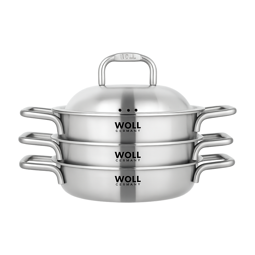 볼 셰프마스터 316 티타늄 통7중 미니맥스 20cm(WOLL Chef Master 316 Titanium 7‑Ply Mini Max 20cm)