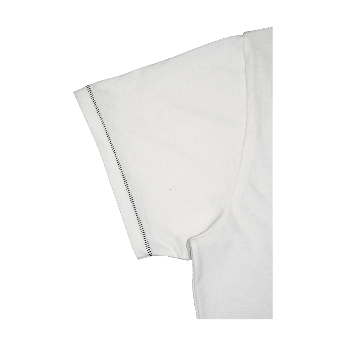 갈릭블루스 04 "갈릭 블루스" 아플리케 로고 티셔츠 화이트(GARLICBLUES 04 "Garlic Blues" Appliqué Logo T-Shirt White) - 3