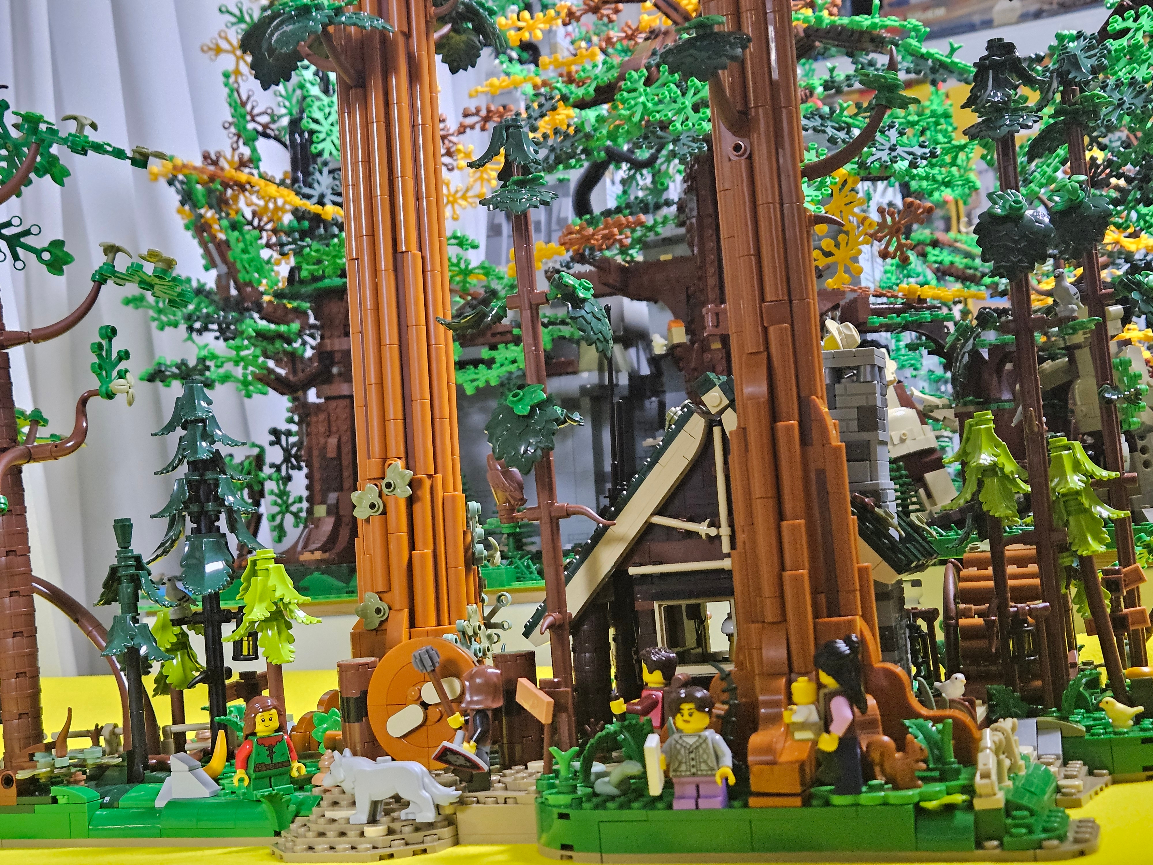Lego Bricklink Sequoia Tree Trail 착용 스타일 - 1