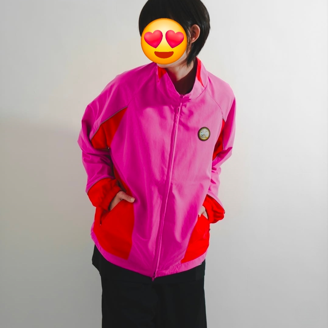 Supreme x Jordan Track Jacket Pink - 26SS 착용 스타일 - 1