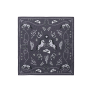 Thevinylhouse TVH Western Pattern Bandana Purple