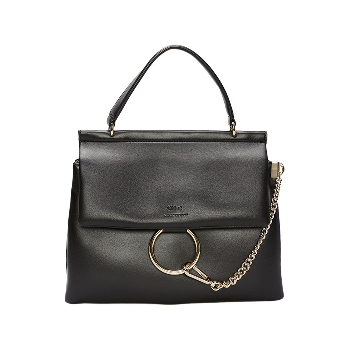 끌로에 페이 미디움 탑 핸들백 블랙(Chloe Faye Medium Top Handle Bag Black) - 1