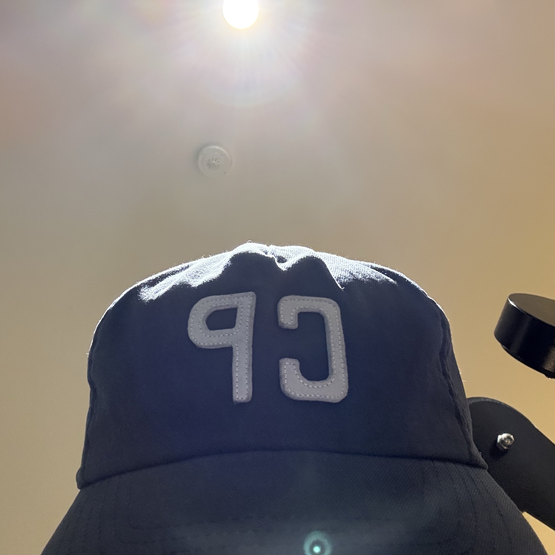 Collect Pieces CP 5 Panel Cap Blue Navy 착용 스타일