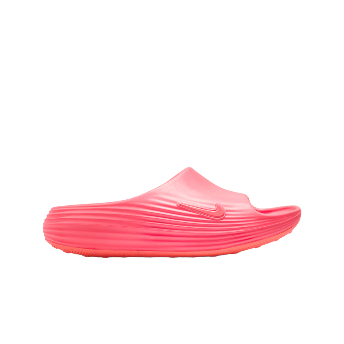 HV4484-801 Nike ReactX Rejuven8 Slides Hot Lava