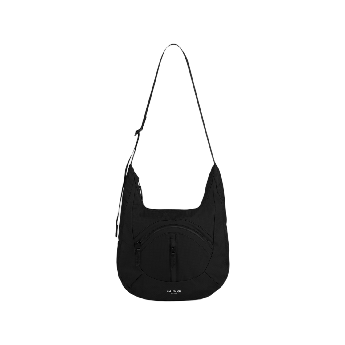 - Aime Leon Dore Nylon Messenger Bag Black