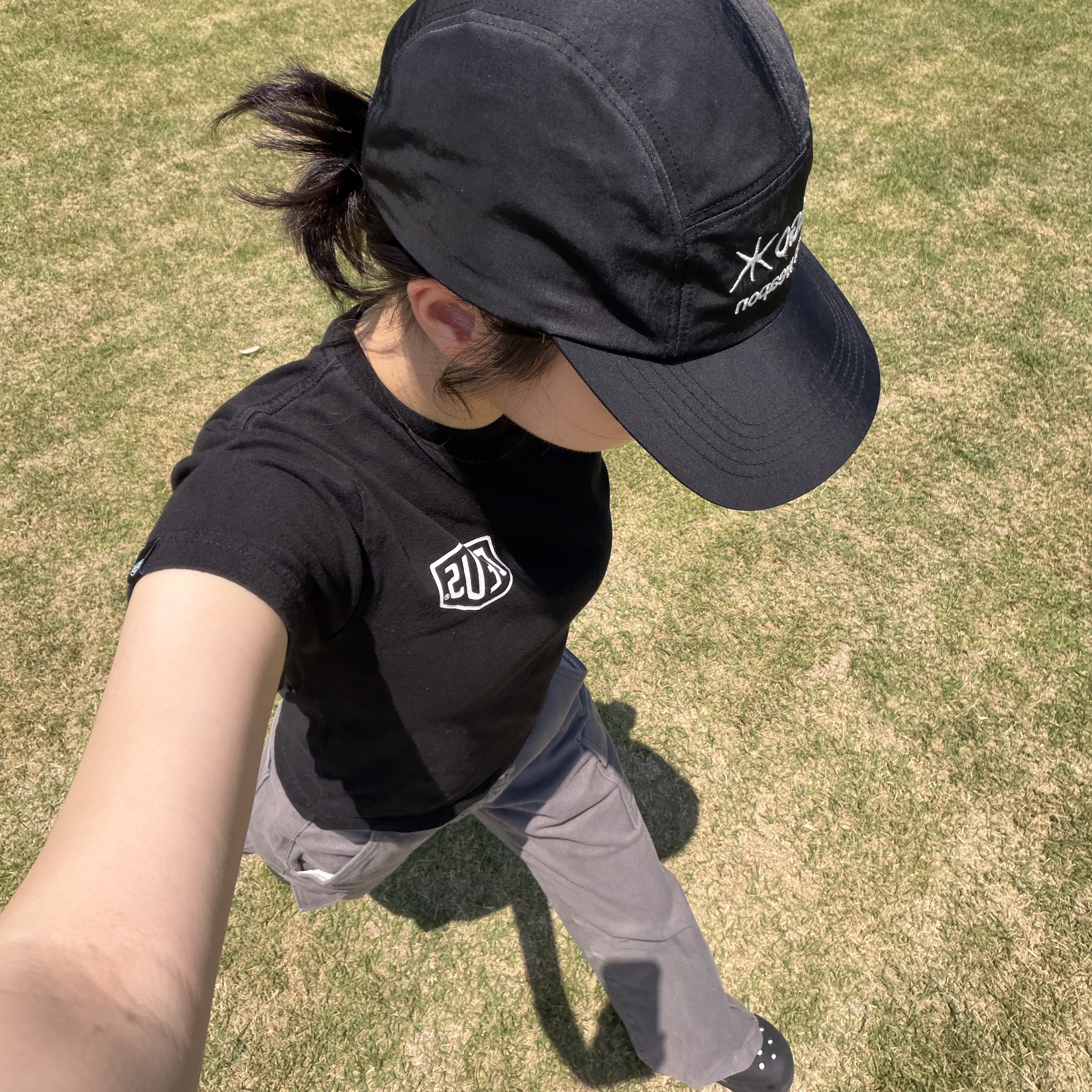 (Kids) Deus Ex Machina College Seoul T-Shirt Black 착용 스타일