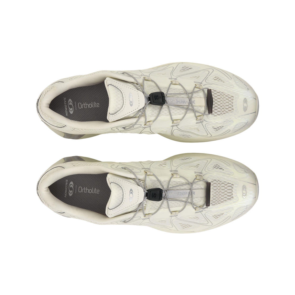살로몬 XT-위스퍼 보이드 바닐라 아이스 풋웨어 실버(Salomon XT-Whisper Void Vanilla Ice Footwear Silver) - 5