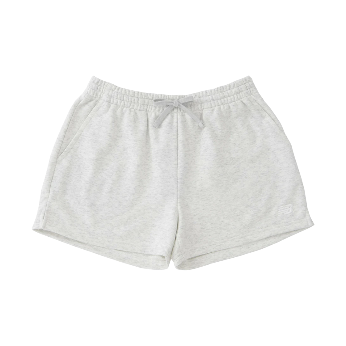 (W) 뉴발란스 스포츠 에센셜 프렌치 테리 쇼츠 애쉬 헤더 멀티((W) New Balance Sport Essential French Terry Shorts Ash Heather Multi)