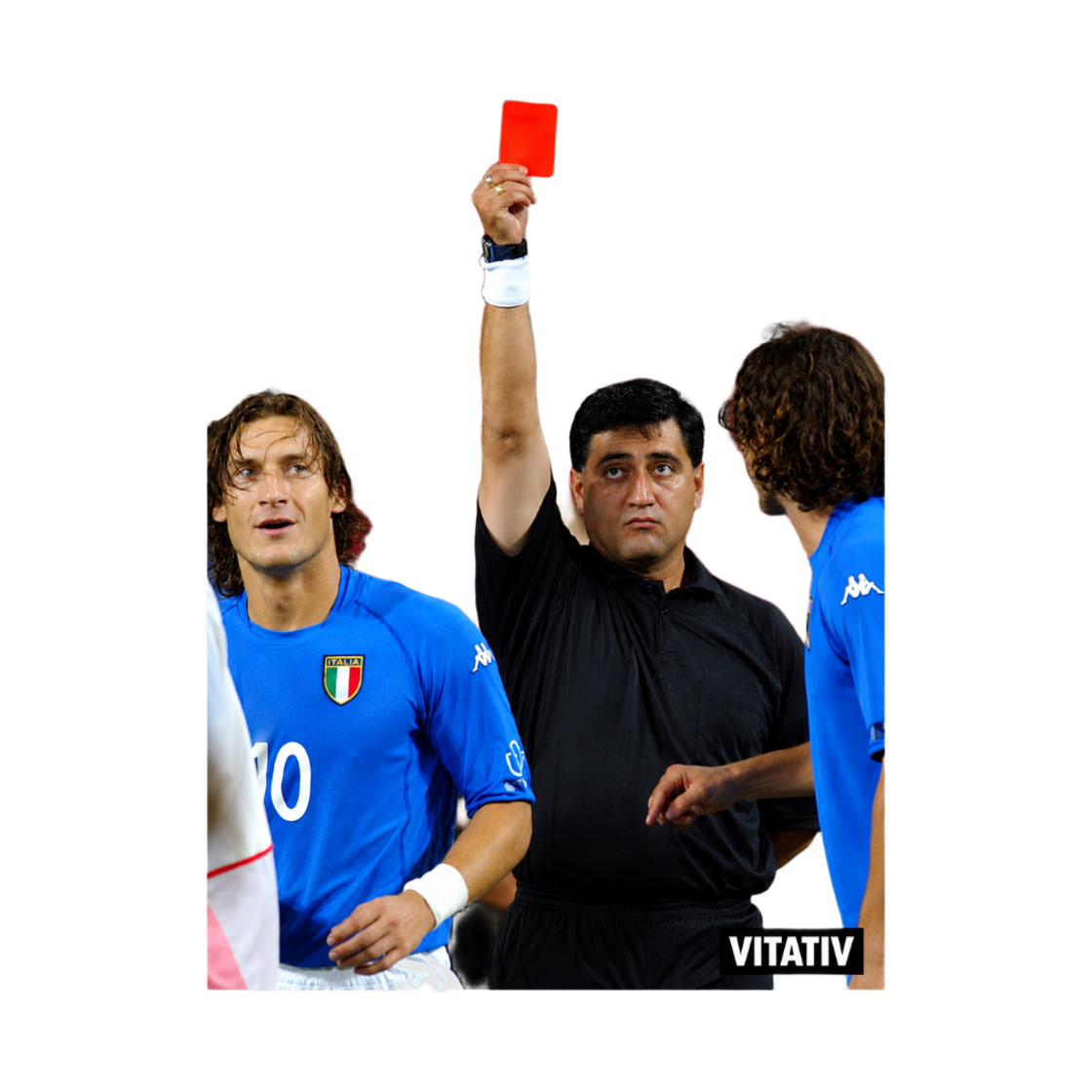 비타티브 레드카드 티 블랙(VITATIV Red card Tee Black) - 2