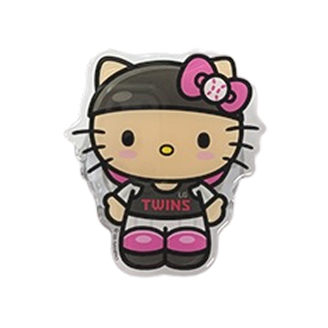 LG 트윈스 x 태닝 헬로 키티 마그네틱 스마트톡 포수(LG Twins x Tanning Hello Kitty Magnetic Smarttok Catcher)