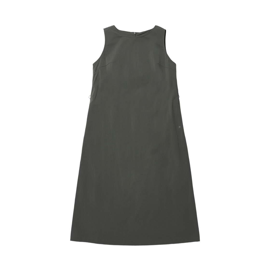 (W) 스노우 피크 루트 슬리브리스 드레스 러스틱 카키((W) Snow Peak Root Sleeveless Dress Rustic Khaki)