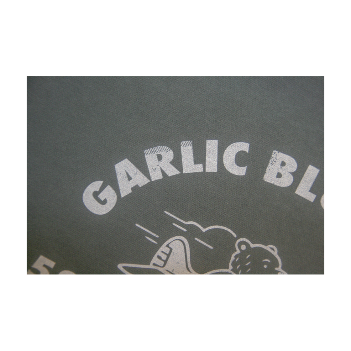 갈릭블루스 03 "플라잉" 링거 티셔츠 차콜(GARLICBLUES 03 "Flying" Ringer T-Shirt Charcoal) - 4