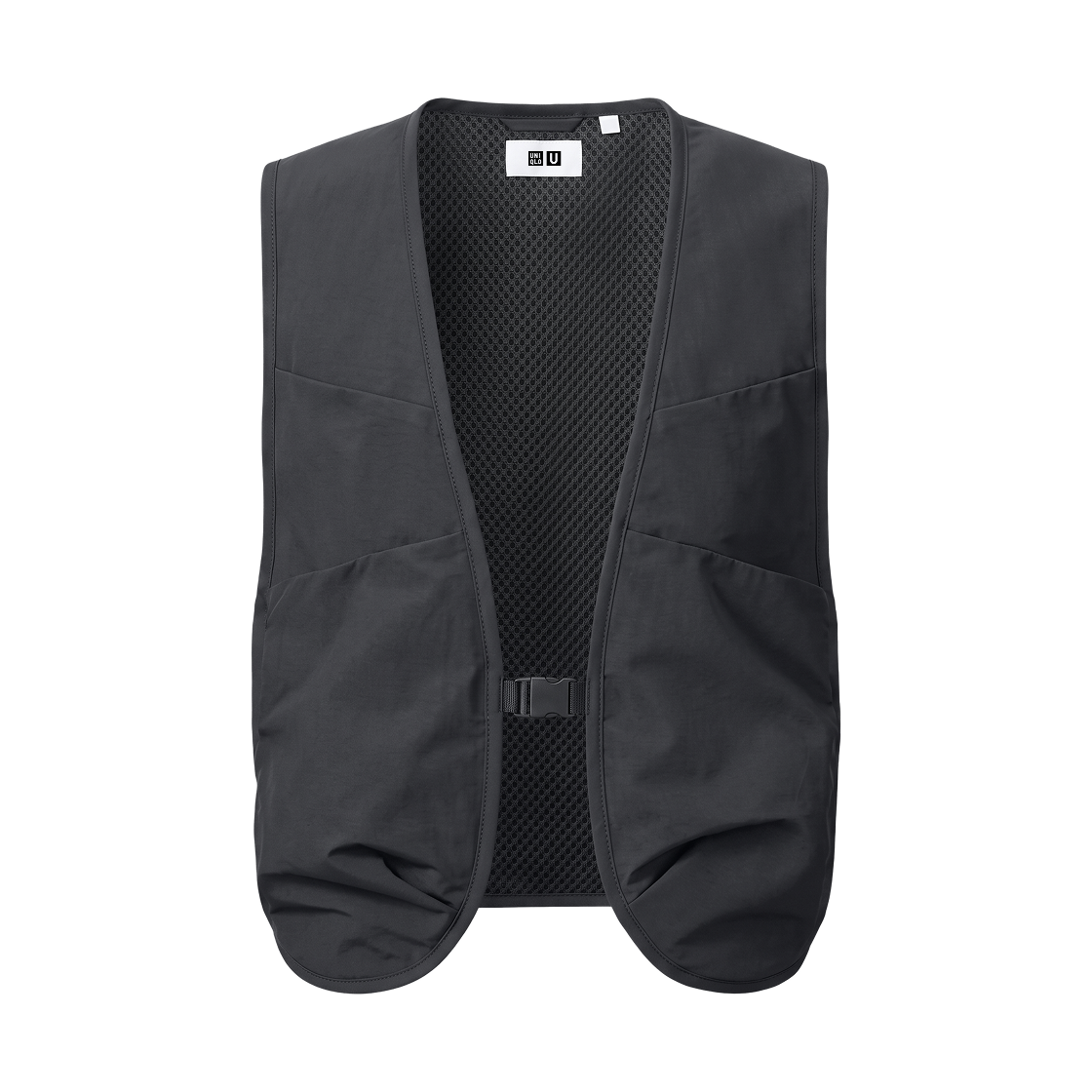 481346-09 Uniqlo U Utility Vest Black
