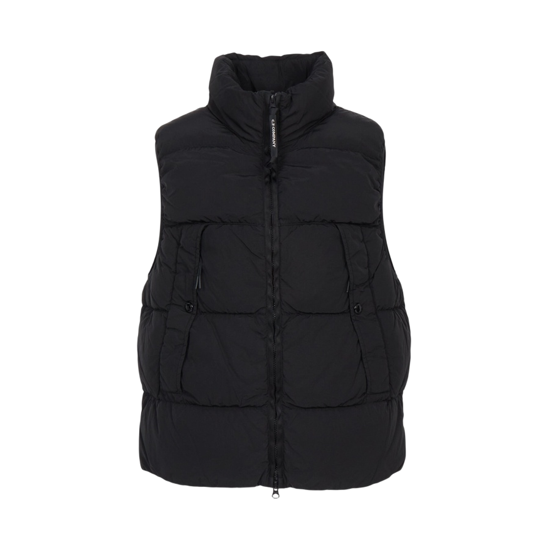 21CMVE010A005904G999 C.P. Company Chrome-R Down Vest Black - 26FW