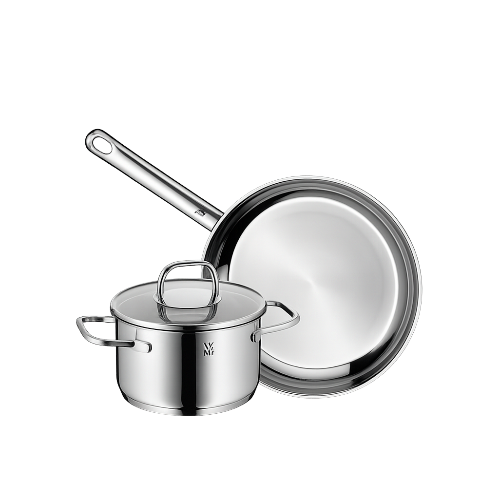더블유엠에프 뉴 사피르 냄비&프라이팬 2종세트 (16L+24FP)(WMF New Saphir Cookware & Frypan 2‑Piece Set (16cm Pot + 24cm Frypan))