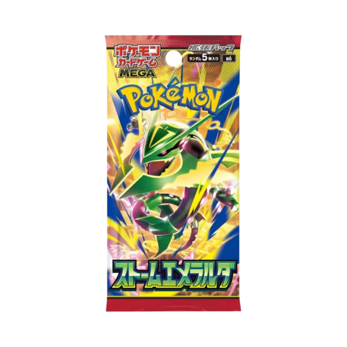 포켓몬 TCG 메가 확장팩 스톰 에메랄드 팩 (5장/일어판)