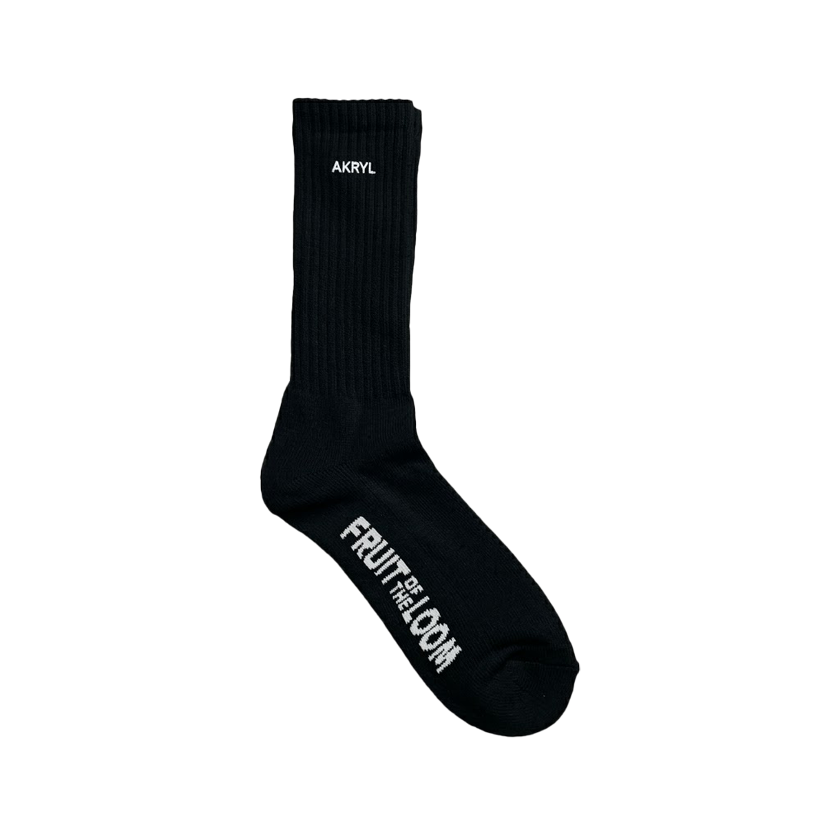 아크릴 프루츠 아이콘 삭스 블랙 - 26FW(AKRYL Fruits Icon Socks Black - 26FW) - 2