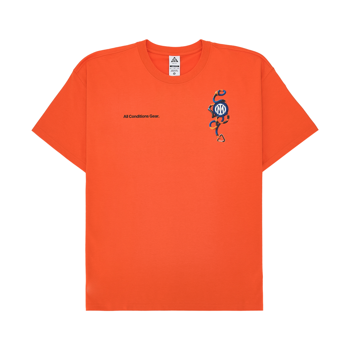 IF0513-819 Nike Inter Milan ACG T-Shirt Safety Orange (IF0513-819)