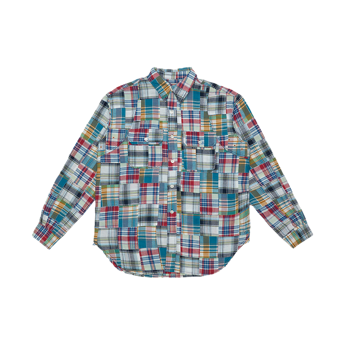 에이비오 더블 요크 셔츠 패치워크(ABO Double Yoke Shirt Patchwork)
