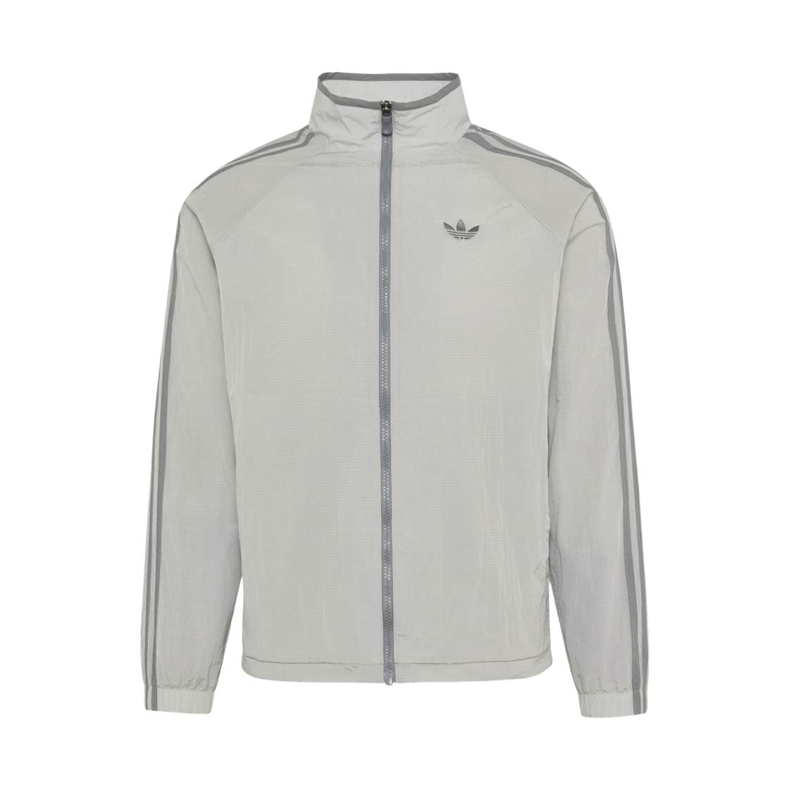 KW7390 Adidas 3-Stripes Wind Track Top Grey Two - KR Sizing