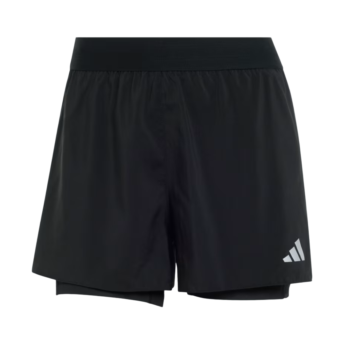 KA0246 (W) Adidas Adi365 Running Essentials 2-in-1 Shorts Black - US Sizing