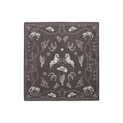 Thevinylhouse TVH Western Pattern Bandana Brown