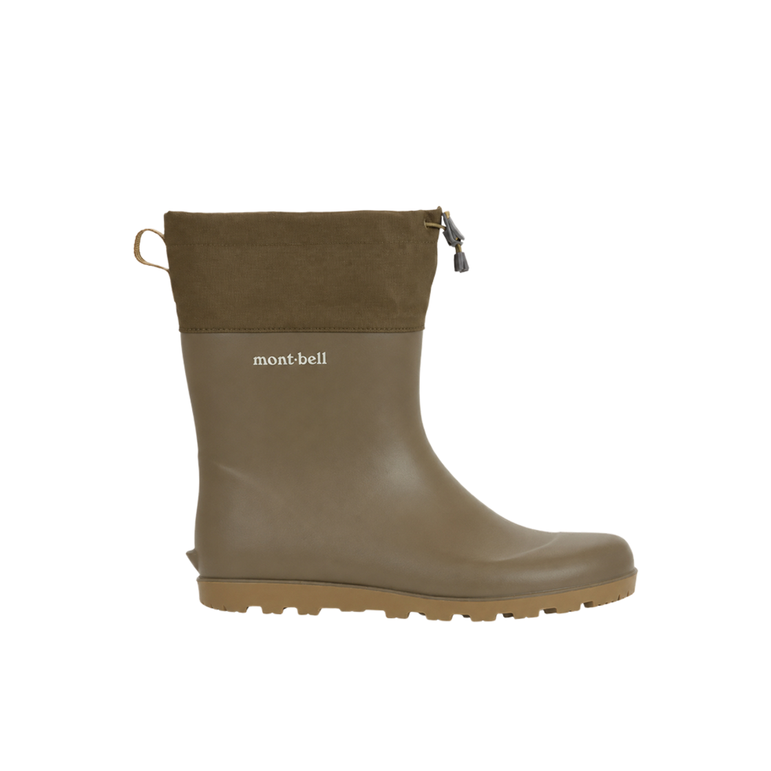 1132240 Montbell Rain Worker Boots Short Khaki