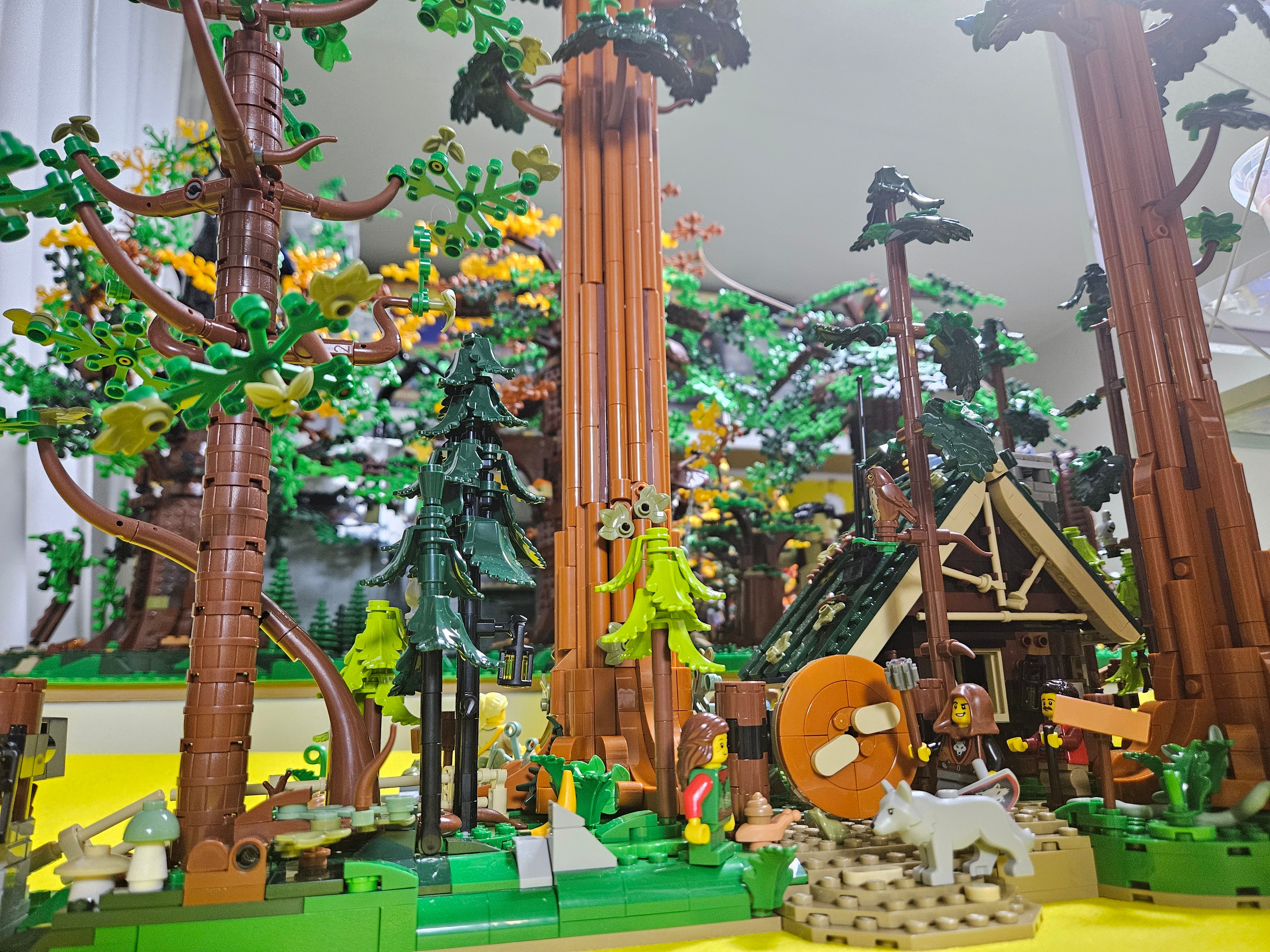 Lego Bricklink Sequoia Tree Trail 착용 스타일 - 4