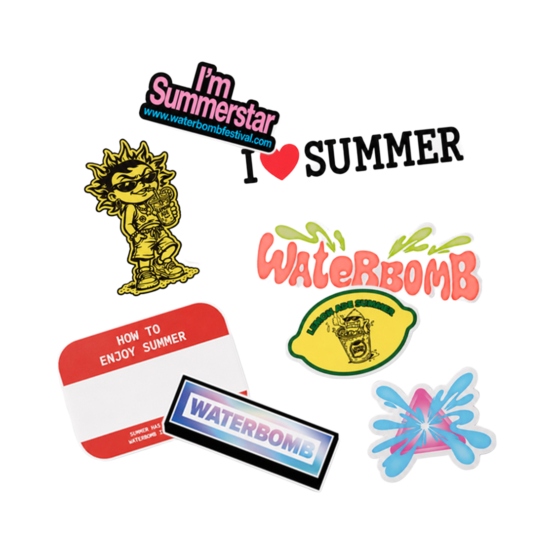 워터밤 스티커팩(WATERBOMB STICKER PACK) - 2