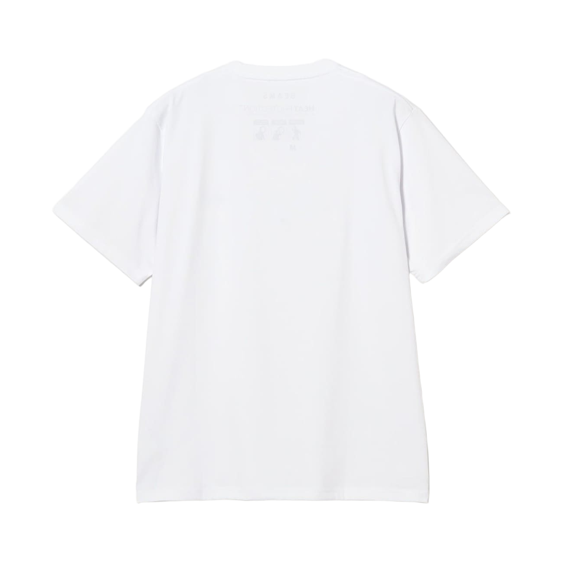 빔즈 원포인트 디자인 베이직 핏 티셔츠 화이트(Beams One-Point Design Basic Fit T-Shirt White) - 2