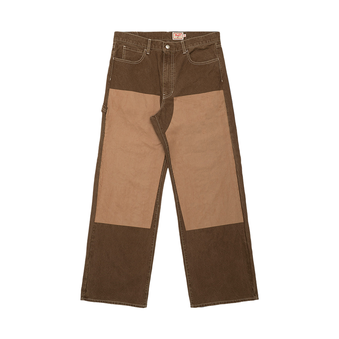 에이비오 페니 더블 니 브라운 캔버스(ABO Penny Double Knee Brown Canvas)