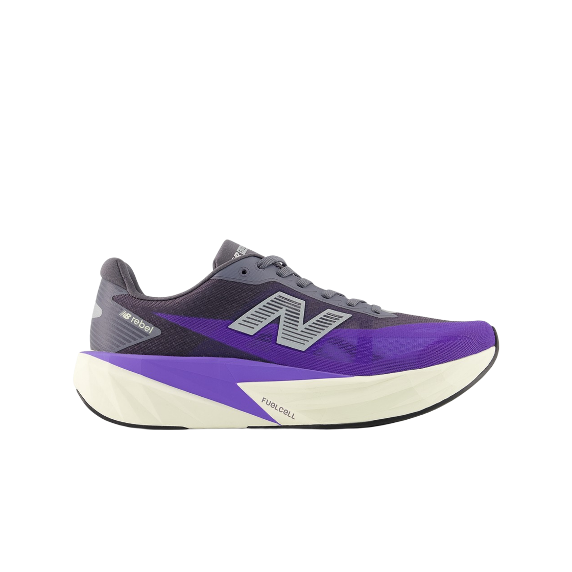 MFCX4KU New Balance Fuelcell Rebel v5 Truffle Salt Silver Metallic