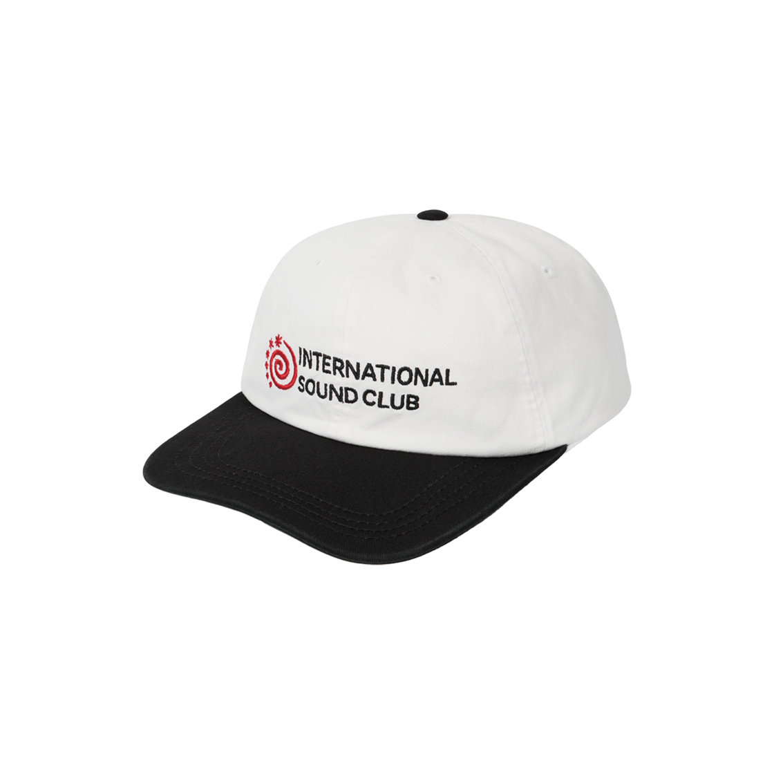 피드파이퍼 인터네셔널 사운드 클럽 캡 화이트&블랙(PIEDPIPER International Sound Club Cap White & Black)