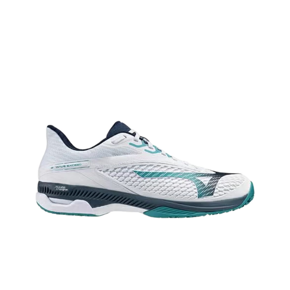 61GB251318 Mizuno Wave Exceed 6 Wide OC White Navy
