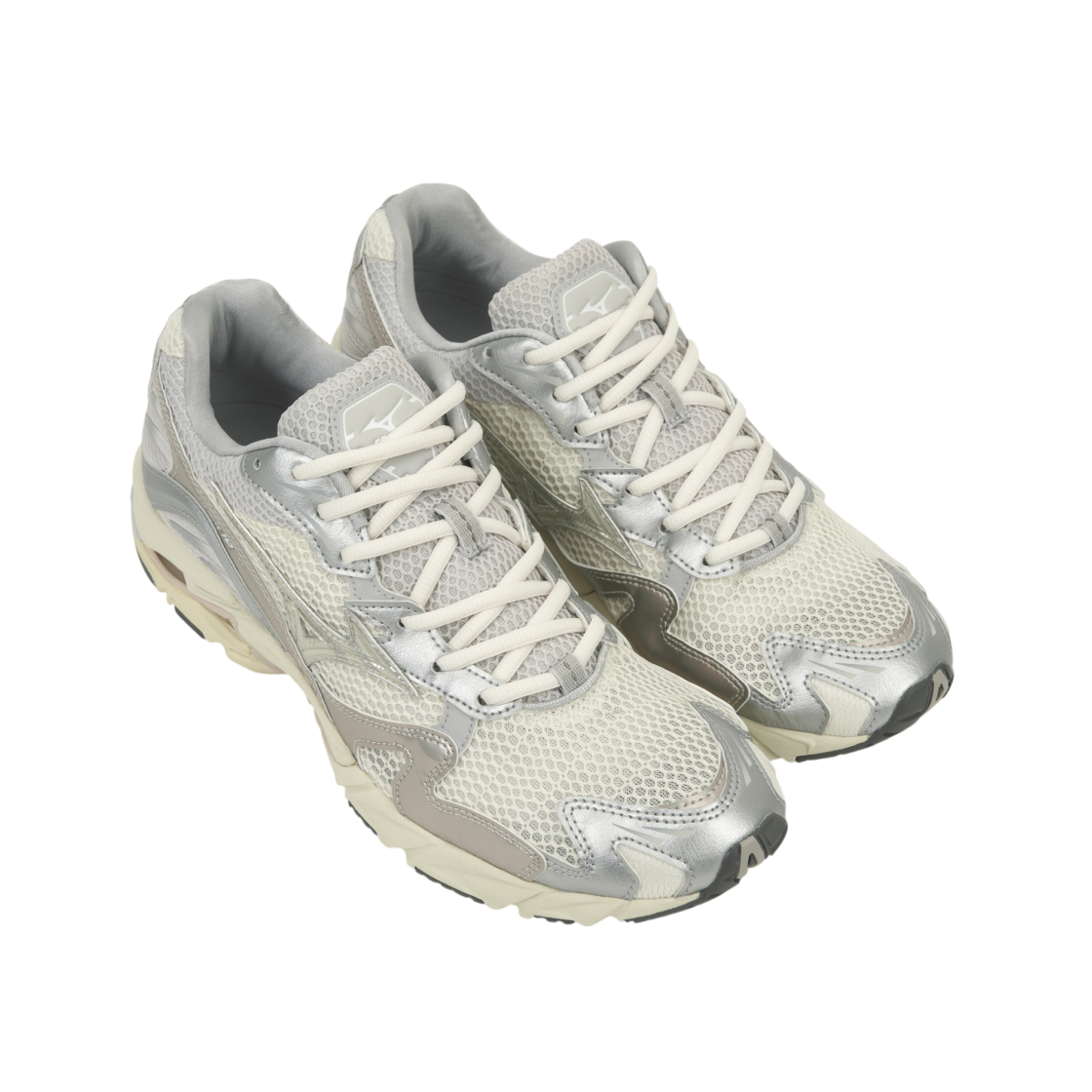 미즈노 웨이브 라이더 10 스노우 화이트 화이트 샌드(Mizuno Wave Rider 10 Snow White White Sand) - 4