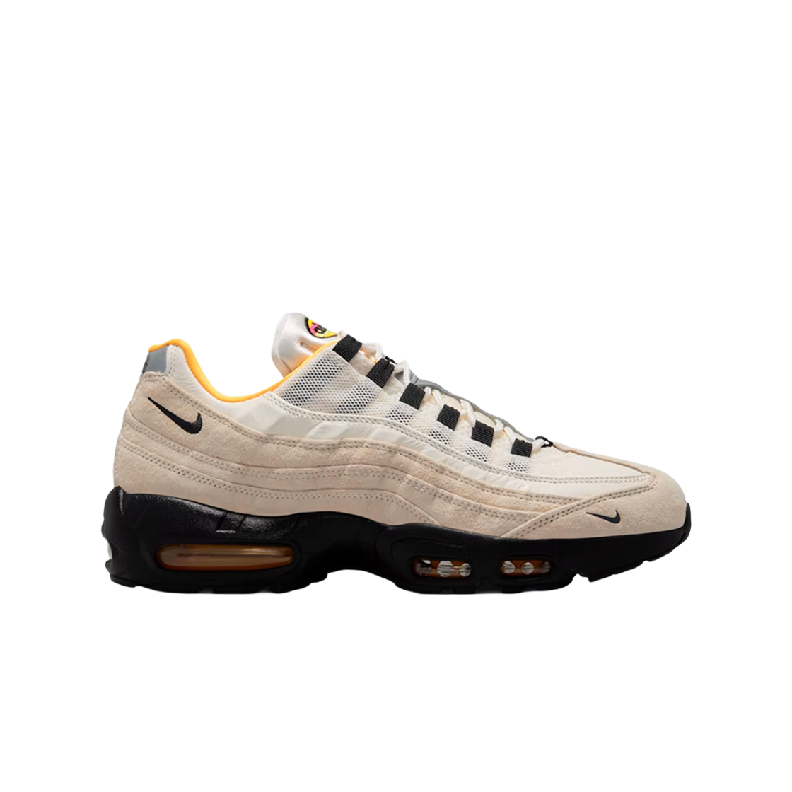 IQ8395-100 Nike SB Air Max 95 Club 58 Sail and Laser Orange