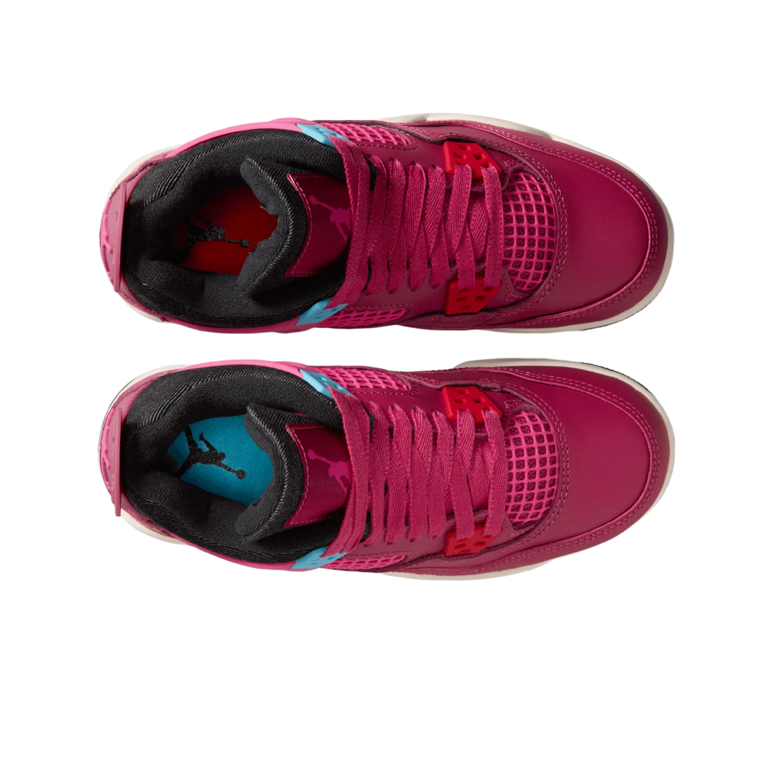 (GS) 조던 4 레트로 스위트 비트 데저트 핑크((GS) Jordan 4 Retro Sweet Beet Desert Pink) - 2