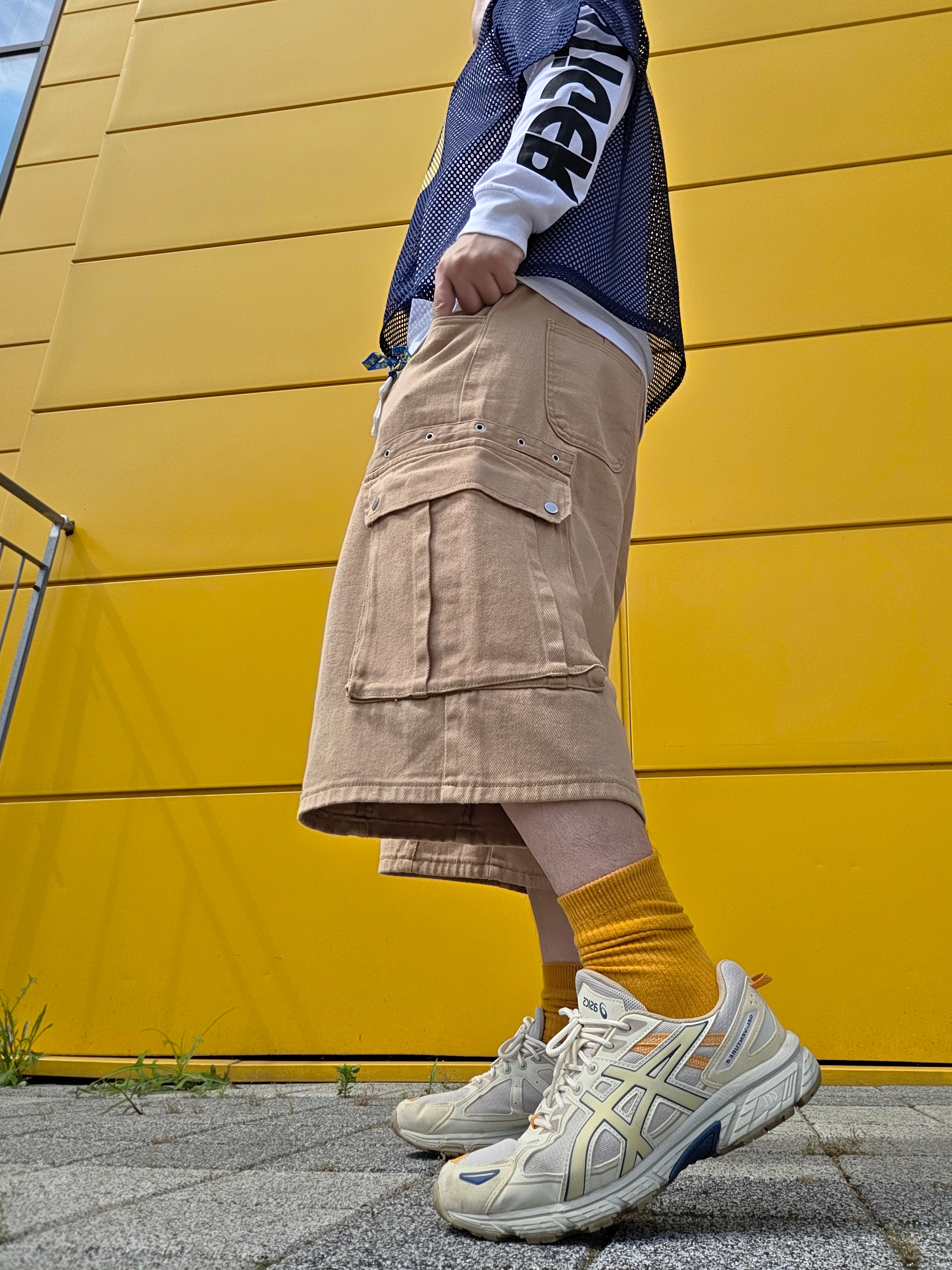Asics Gel-Venture 6 SPS Smoke Grey Birch, Essentials x New Era Classic Collection 59FIFTY Fitted Cap Pittsburgh Pirates 착용 스타일 - 5