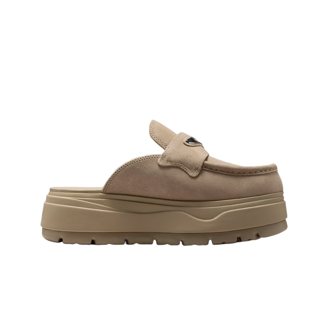 HJ4292-200 (W) Jordan Mule Khaki Metallic Silver