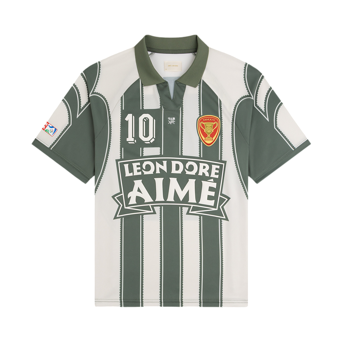 - Aime Leon Dore Aime Cup Soccer Jersey Agave