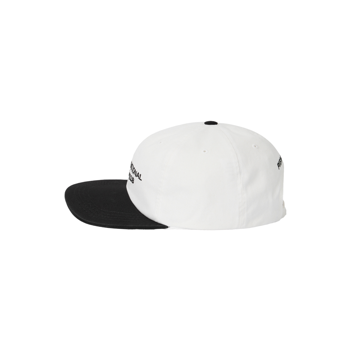 피드파이퍼 인터네셔널 사운드 클럽 캡 화이트&블랙(PIEDPIPER International Sound Club Cap White & Black) - 3