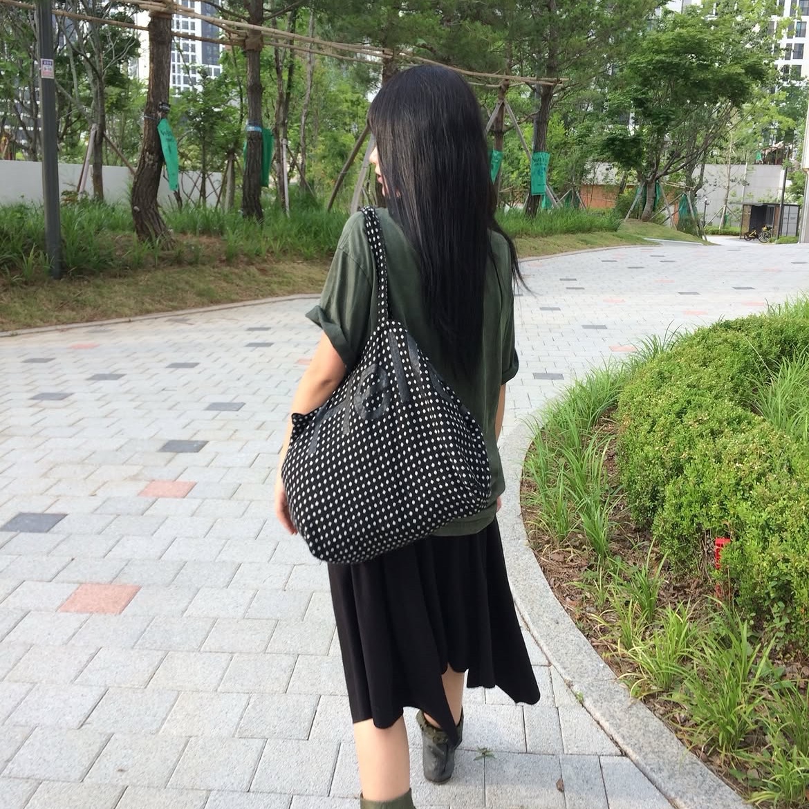 SPORT CHAMBER Washed Flash T-Shirt Deep Green 착용 스타일 - 3