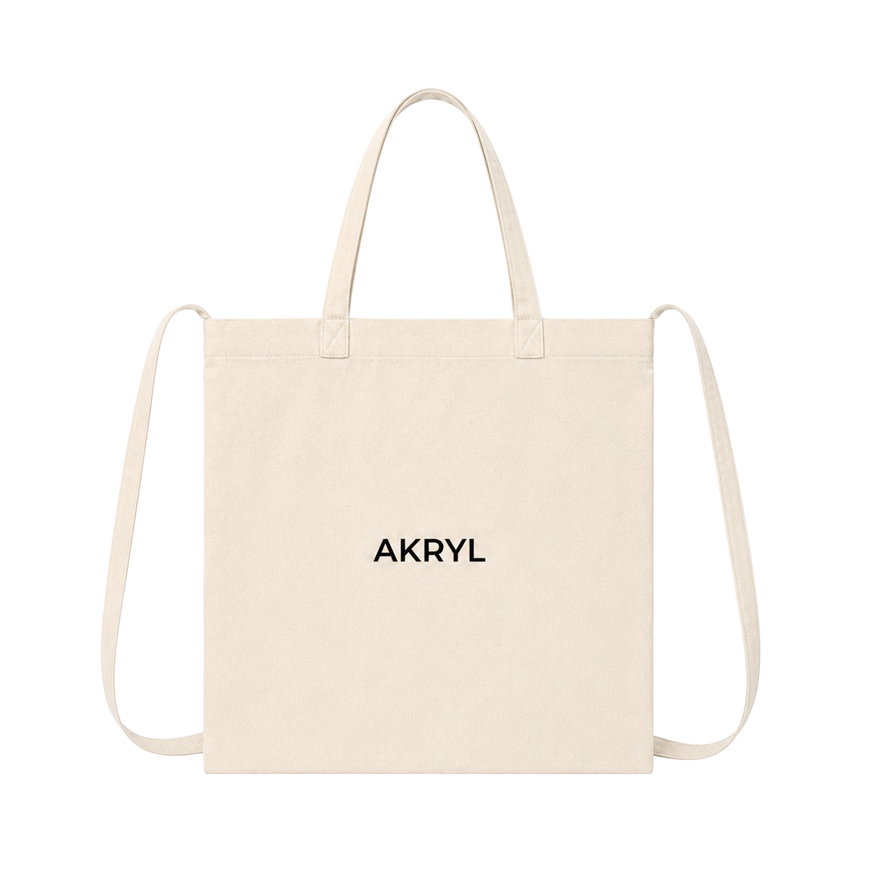 아크릴 아이콘 OX 토트 화이트 - 26FW(AKRYL Icon OX Tote White - 26FW)