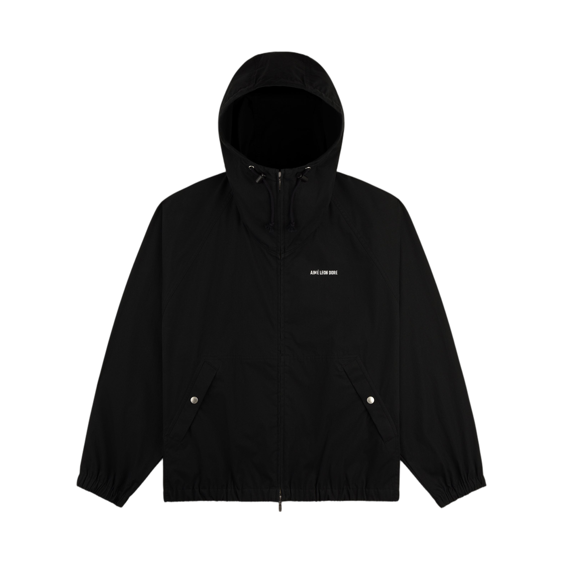 - Aime Leon Dore Micro Logo Lightweight Jacket Jet Black
