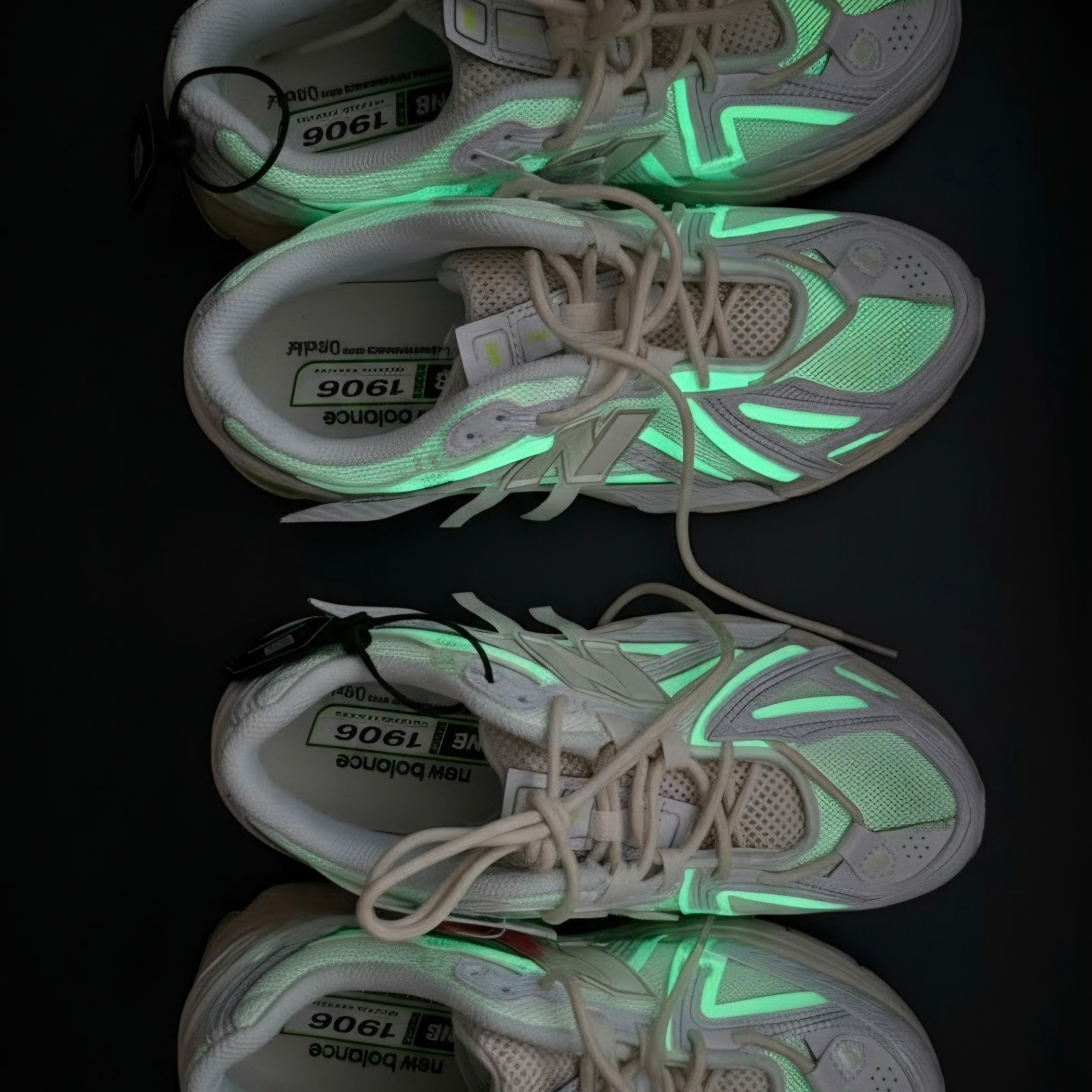 New Balance 1906A White Mint Flash 착용 스타일 - 5