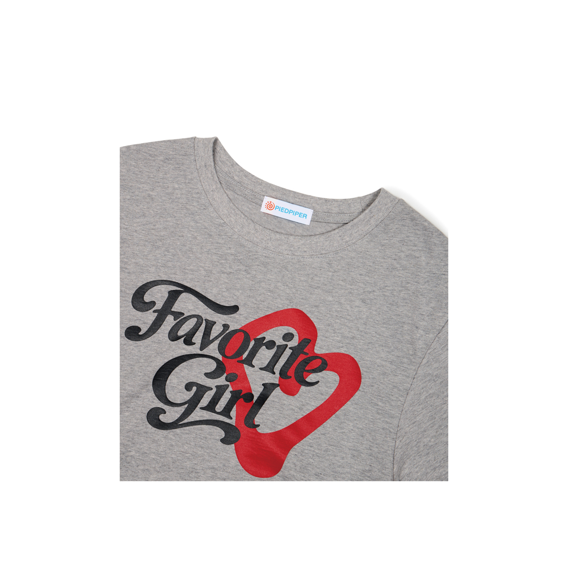 피드파이퍼 페이보릿 걸 티셔츠 그레이(PIEDPIPER Favorite Girl T-Shirt Gray) - 2