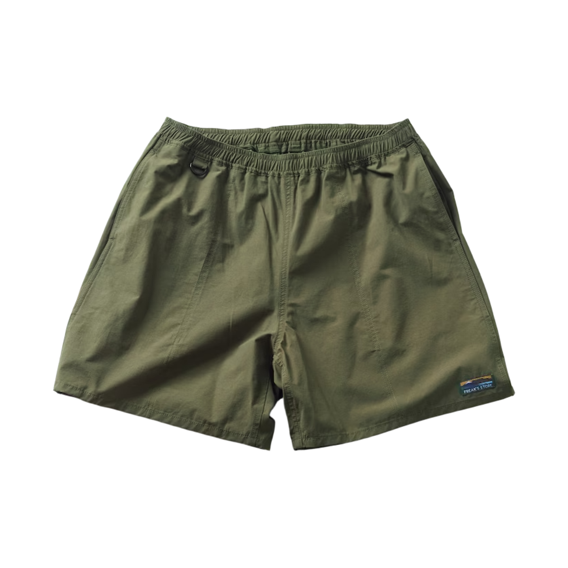 프릭스 스토어 코튼 나일론 패커블 이지 쇼츠 올리브(Freak's Store Cotton Nylon Packable Easy Shorts Olive)