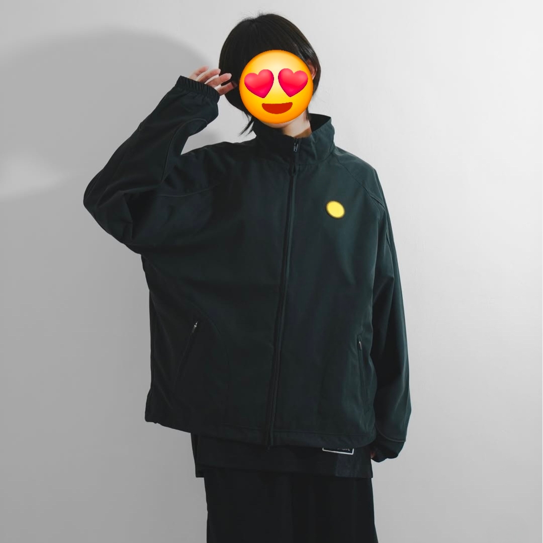 Supreme x Jordan Track Jacket Black - 26SS 착용 스타일 - 1