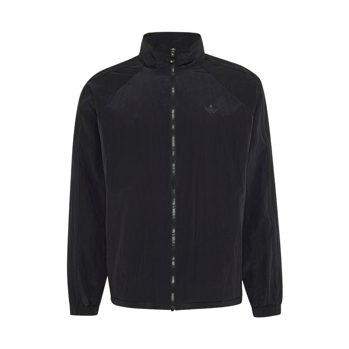 KW7391 Adidas 3-Stripes Wind Track Top Black - KR Sizing