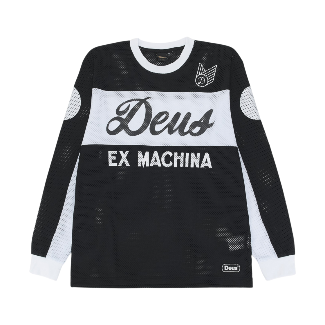 데우스 엑스 마키나 세이버 모토 저지 블랙(Deus Ex Machina Saber Moto Jersey Black)